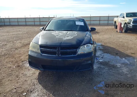 2011 Dodge Avenger Express из США, поврежденный, VIN 1B3BD4FB1BN517182